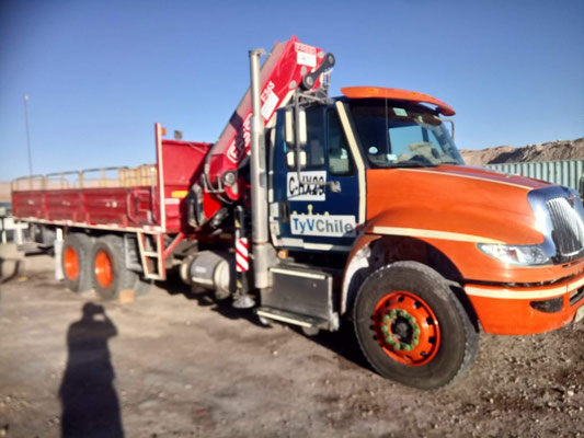 camion pluma arriendo valdivia