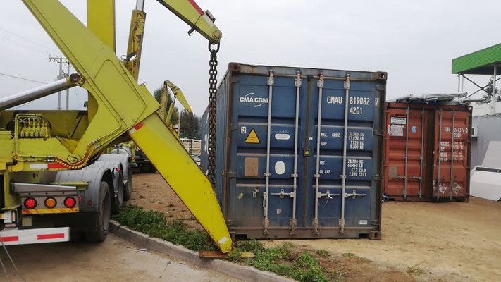 Arriendo Camion Sidelifter Talca Chillan