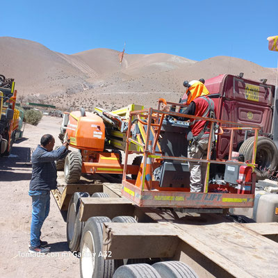 transporte carga copiapo minera caserones norte chile