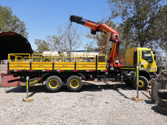 camion pluma arriendo osorno
