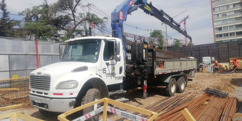 Camion pluma ñuble maule