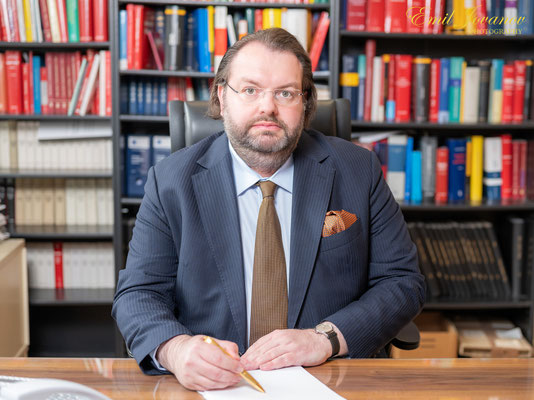 Businessportrait, Rechtsanwalt, Dr. Leonhard Reis