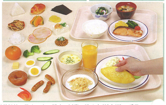 朝食フードモデル 徳島県学校給食会 朝食フードモデル 徳島県学校給食会