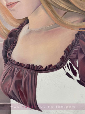 "Violet", huile sur toile, 120 x 80 cm, 2025