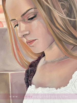 "Violet", huile sur toile, 120 x 80 cm, 2025
