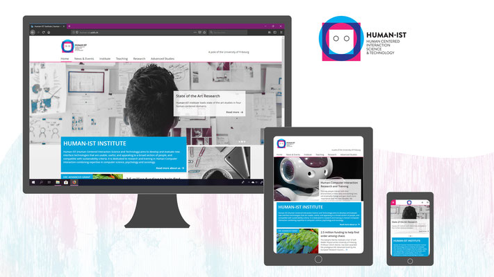 Web Design: Human-IST Institute at University of Fribourg