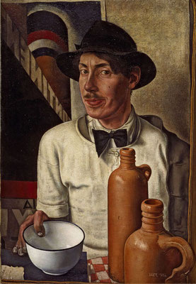 'K Ben 'n Kom'/ A Self-portrait as Dick Ket 1902-1940 / From the series Dutch Painters