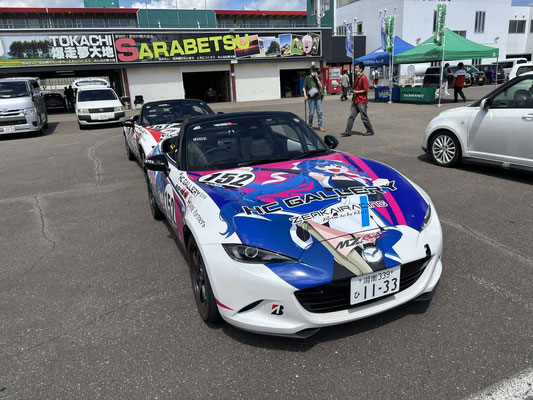 42枚目はE様より、十勝スピードウェイで開催された「MAZDA ALL HOKKAIDO  FAN FESTA 2025」の写真です！
