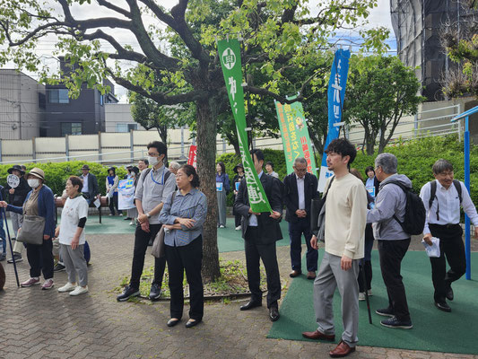スタート集会参加者のみなさん