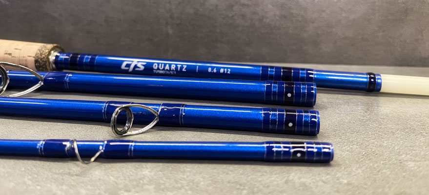 CTS QUARTZ TURBOTAPER #12 8,6ft Tanzanite Blue