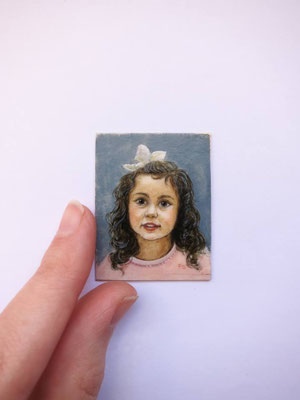Portrait 2017 watercolor on synthetic ivory