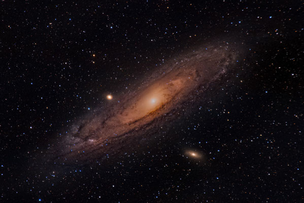 Andromeda Galaxie - M31 Nachbarin-2-2 gedreht