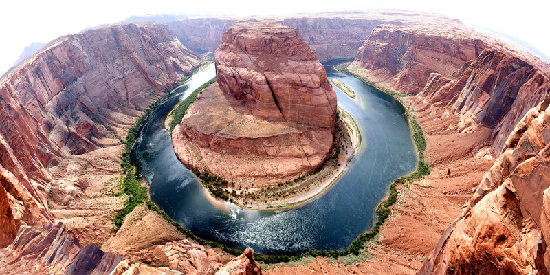 Berthold Rosenberg: Horseshoe Bend, (Colorado River)