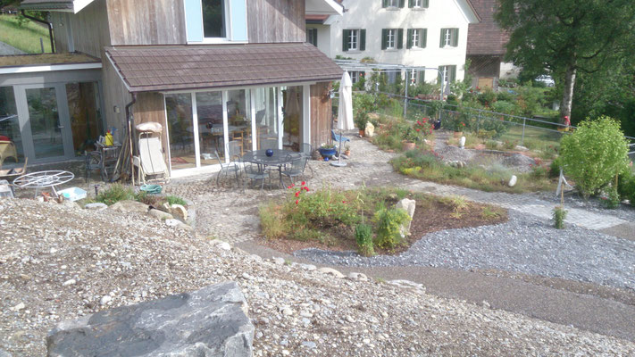 Naturnahe Gartenanlage