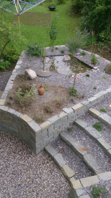 Mauern aus Sandstein