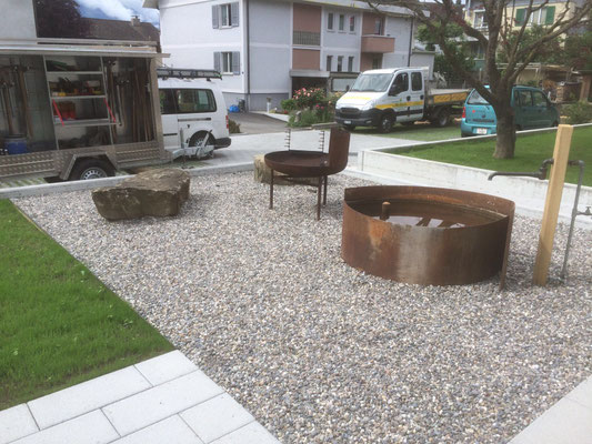 Grillplatz mit Brunnen 