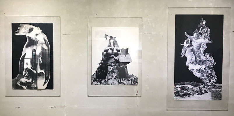 シン・ハクチョル、ナム・アートでの展示風景