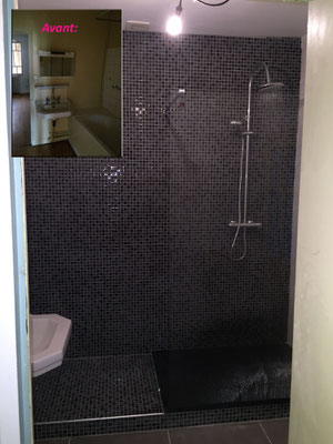Réfection de salle de bains