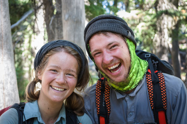 Big Grin with Girlfriend from New Zealand and Germany