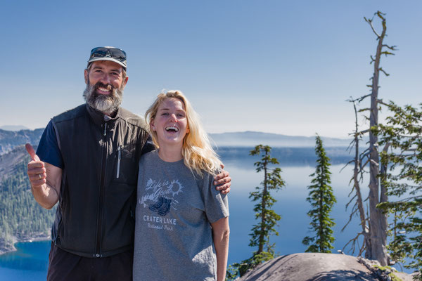 This girl hitched me from Crater Lake 250+ miles to Portland