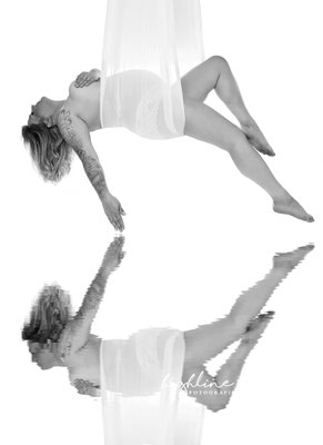 Babybauchshooting im Fotostudio in Lichtenstein