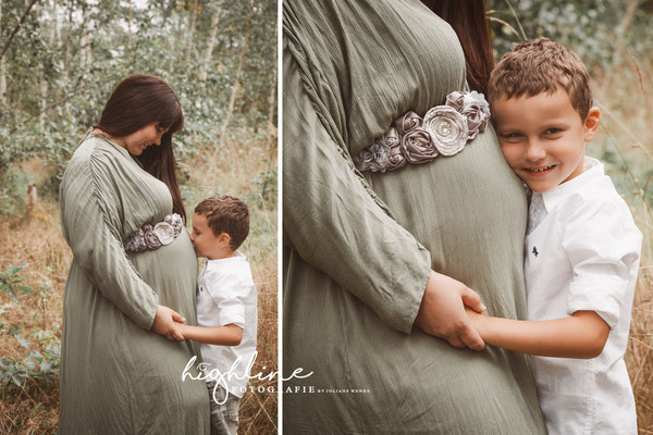 Babybauchfotografie in Glauchau