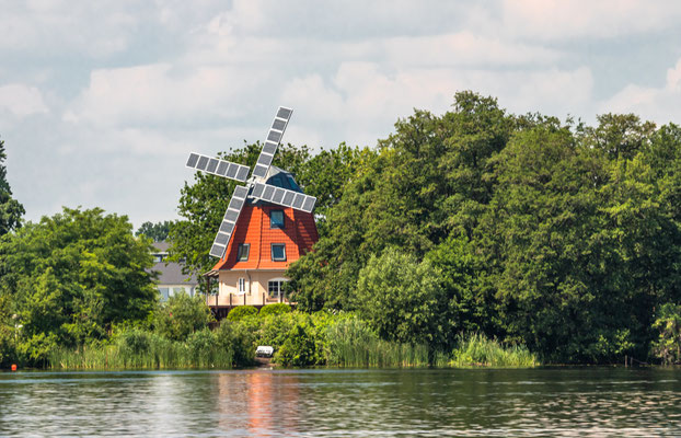 Windmühle an der Havel