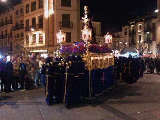 Leidensprozession in der Stadt Salamanca!