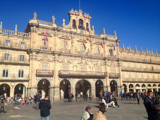 La Plaza Mayor de Salamanca, der Große Platz