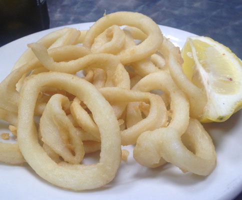 Calamares fritos