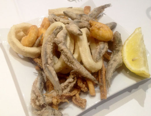 fritura de pescado