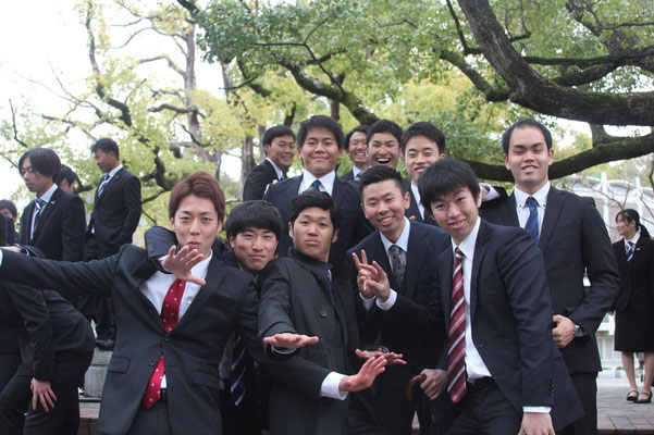 卒業式 関西大学ボート部 卒業式 関西大学ボート部