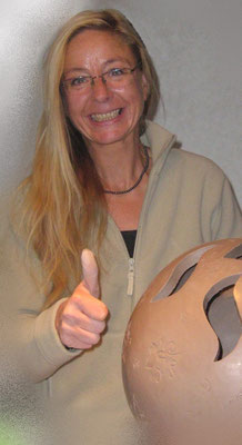 Ingrid Habermann, Die rote Keramik