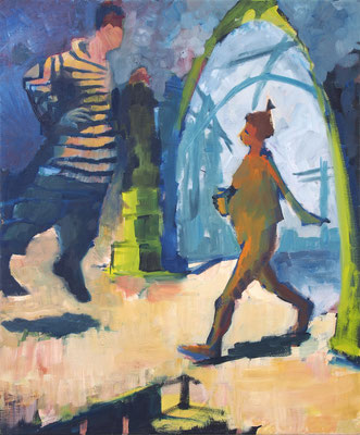 The Gate, oil on canvas, 60 x 80 cm, 2024