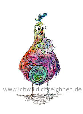 "Pfannenei",  Aquarell auf 220g/qm Aquarellpapier, 24x32cm, Preis: 190€ zzgl. Versand, erhältlich als limitierter, handsignierter Druck für 40€ zzgl. Versand