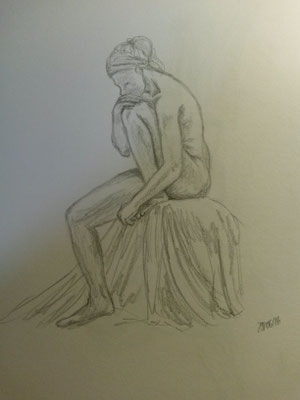 knifflige Pose