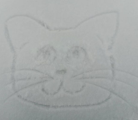 #100kittycats Nr.60... zur Feier des Tages, es hat schließlich geschneit.... ;)