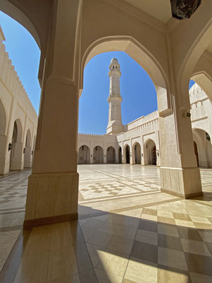 Sultan Qaboos Mosque in Salalah