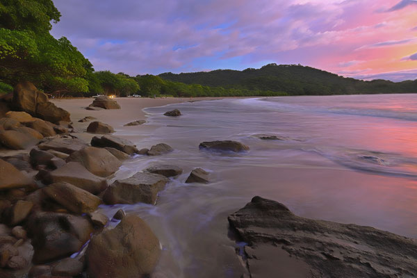 Sunset at one of the many beautiful beaches in Guanacaste.