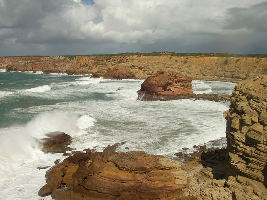 Coastal cliffs at Carrapateira