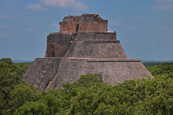 Pyramid of the Magician at Uxmal