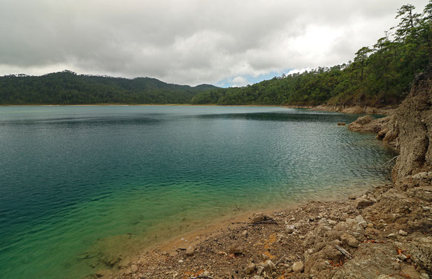 Nice place for a swim after a steep hike down to the shore.