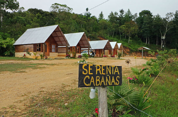 Cozy cabins at Tziscao.