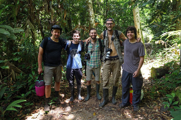 Group picture with Andres and Daniel.