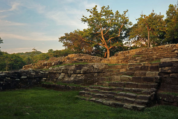 Ruins at sunset