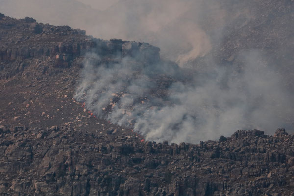Bushfire in the Cederberg.