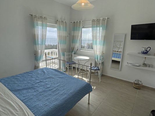 Our cozy home during our stay on Andros.