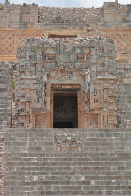 Entrance to the top of the Pyramid of the Magician.