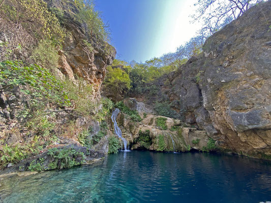 What a place for a morning swim!