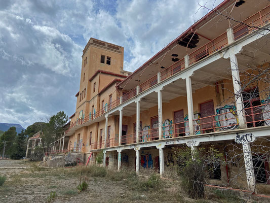 The old tuberculosis hospital.